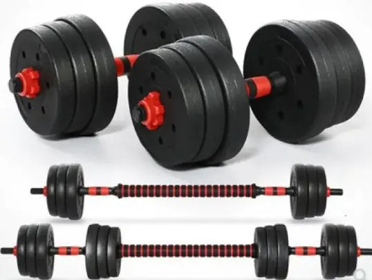 Home Gym Combo Set: Dumbbell & Barbell