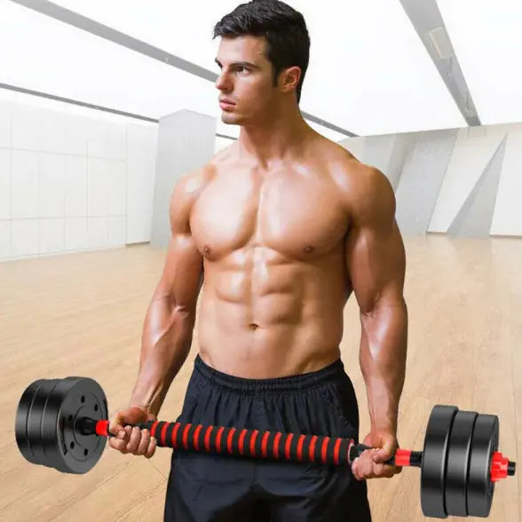 Home Gym Combo Set: Dumbbell & Barbell