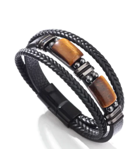 Magnetic Tiger Eye Son Bracelet