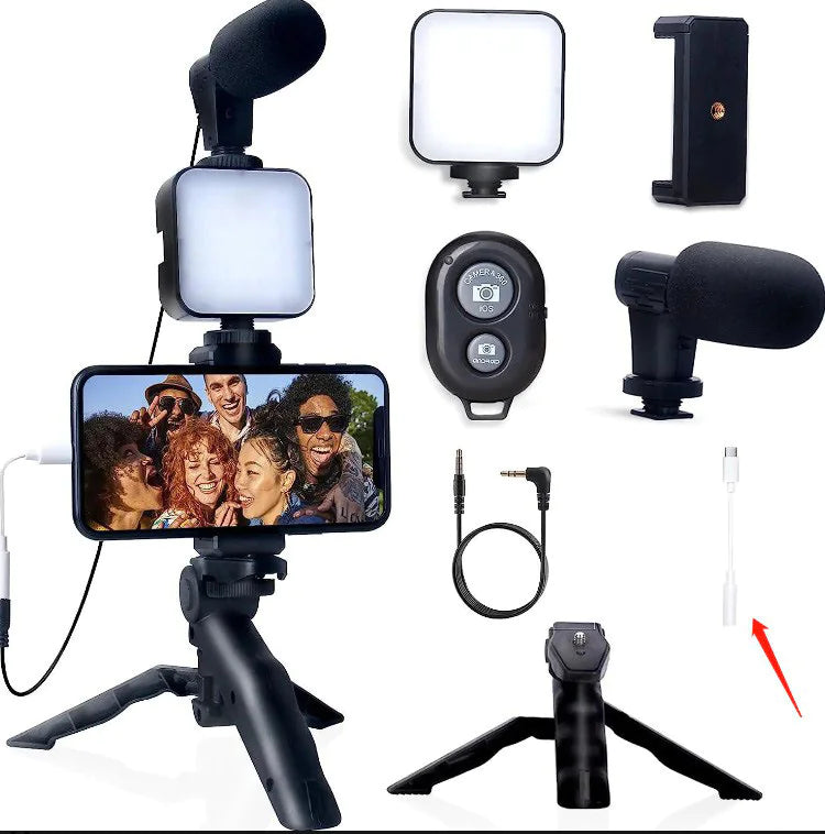 3-in-1 Desk Lamp and Microphone